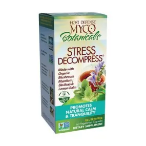 Host Defense® MycoBotanicals® Stress Decompress® - 60 Vegetarian Capsules