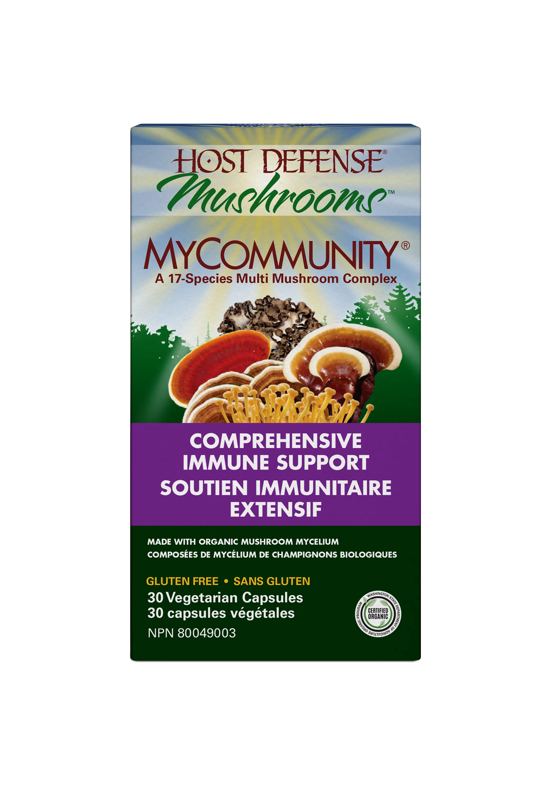 Host Defense Mycommunity 30 Capsules