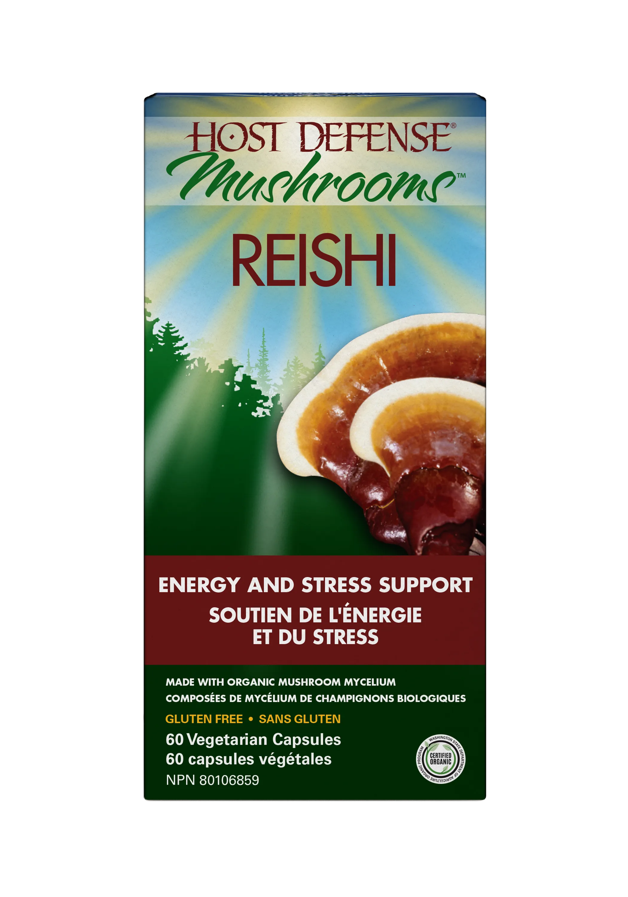 Host Defense Reishi 60 Capsules