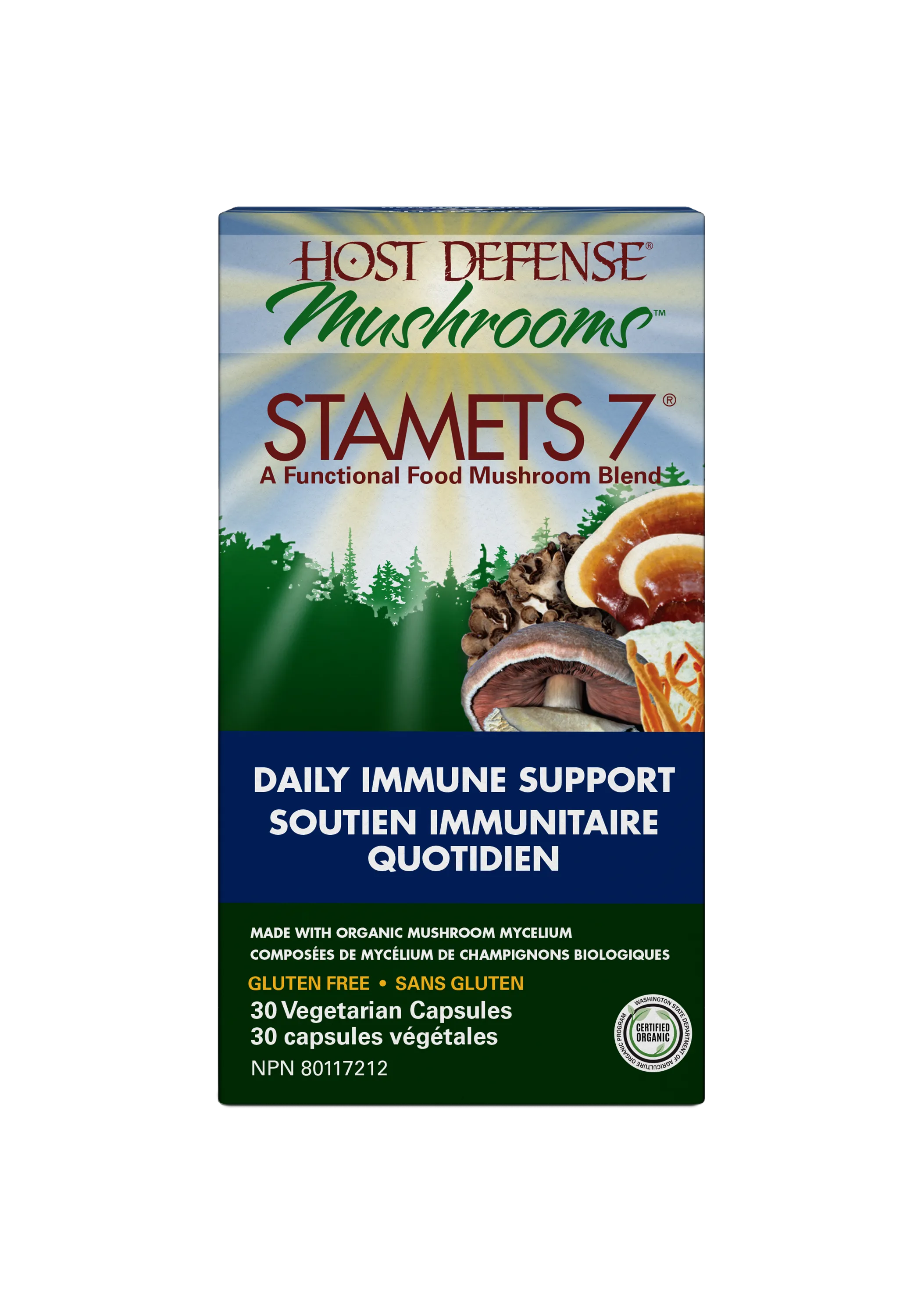 Host Defense Stamets 7 30 Capsules