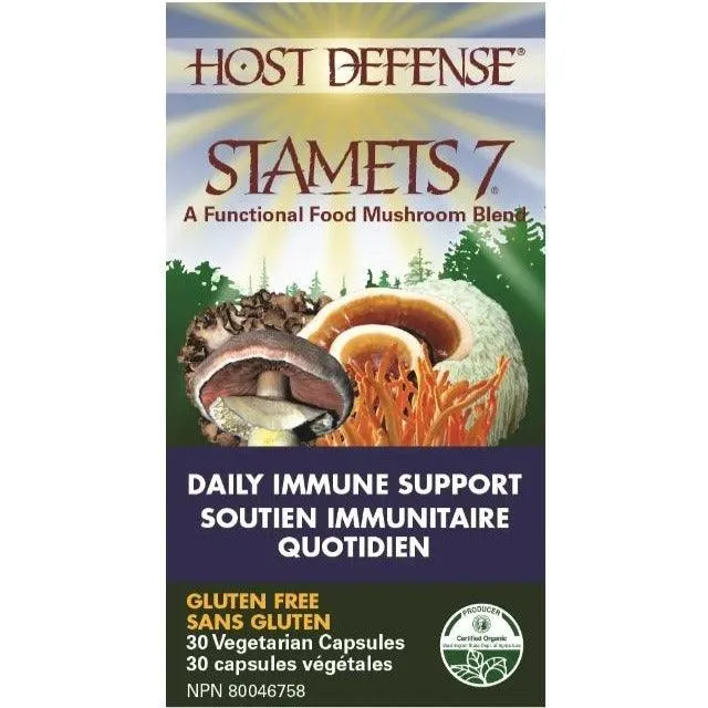 Host Defense Stamets 7 30 Veggie Caps