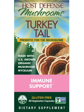 Host Defense Turkey Tail (60 Vegetarian Capsules)