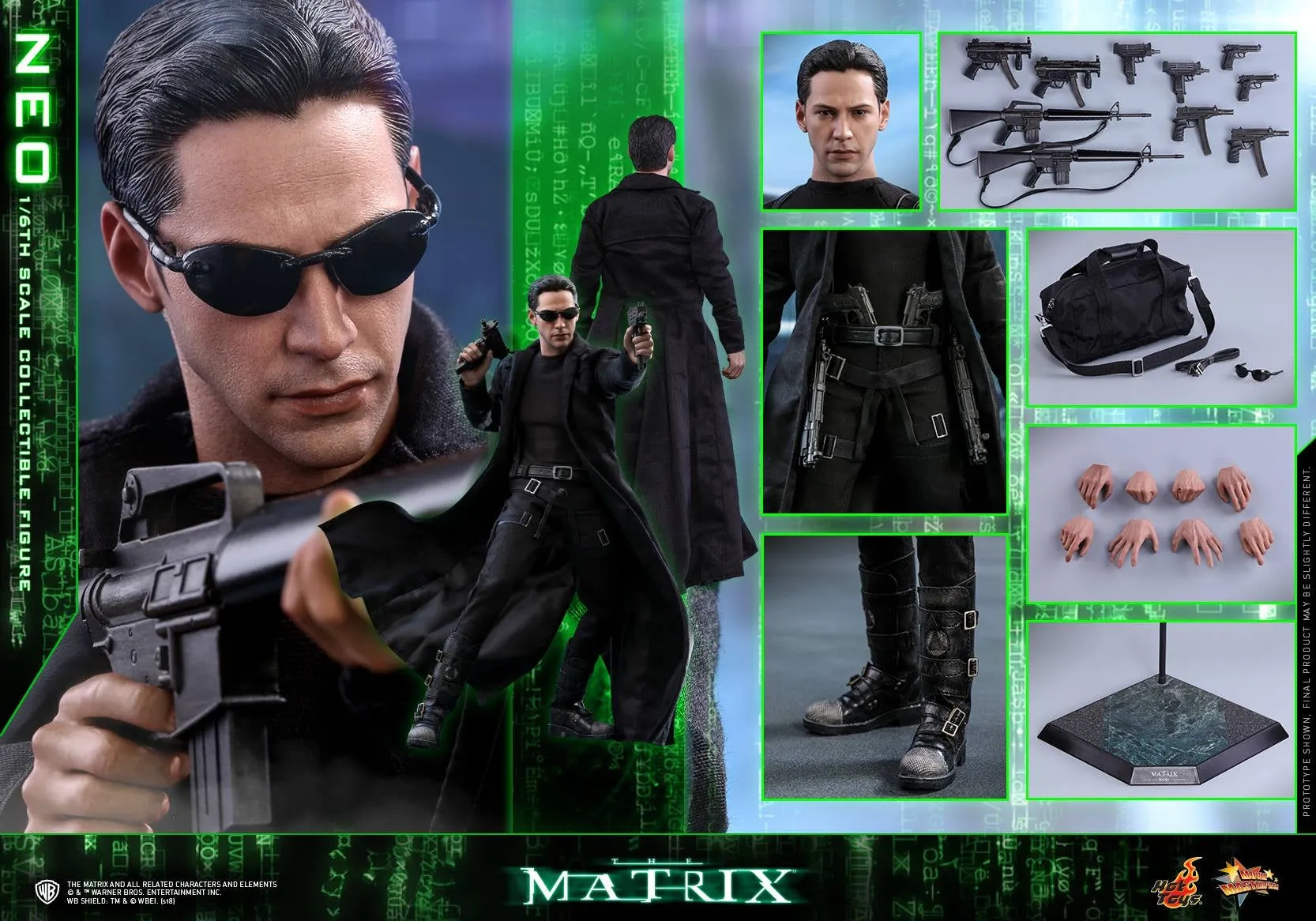 Hot Toys - MMS466 - The Matrix - Neo Collectible Figure