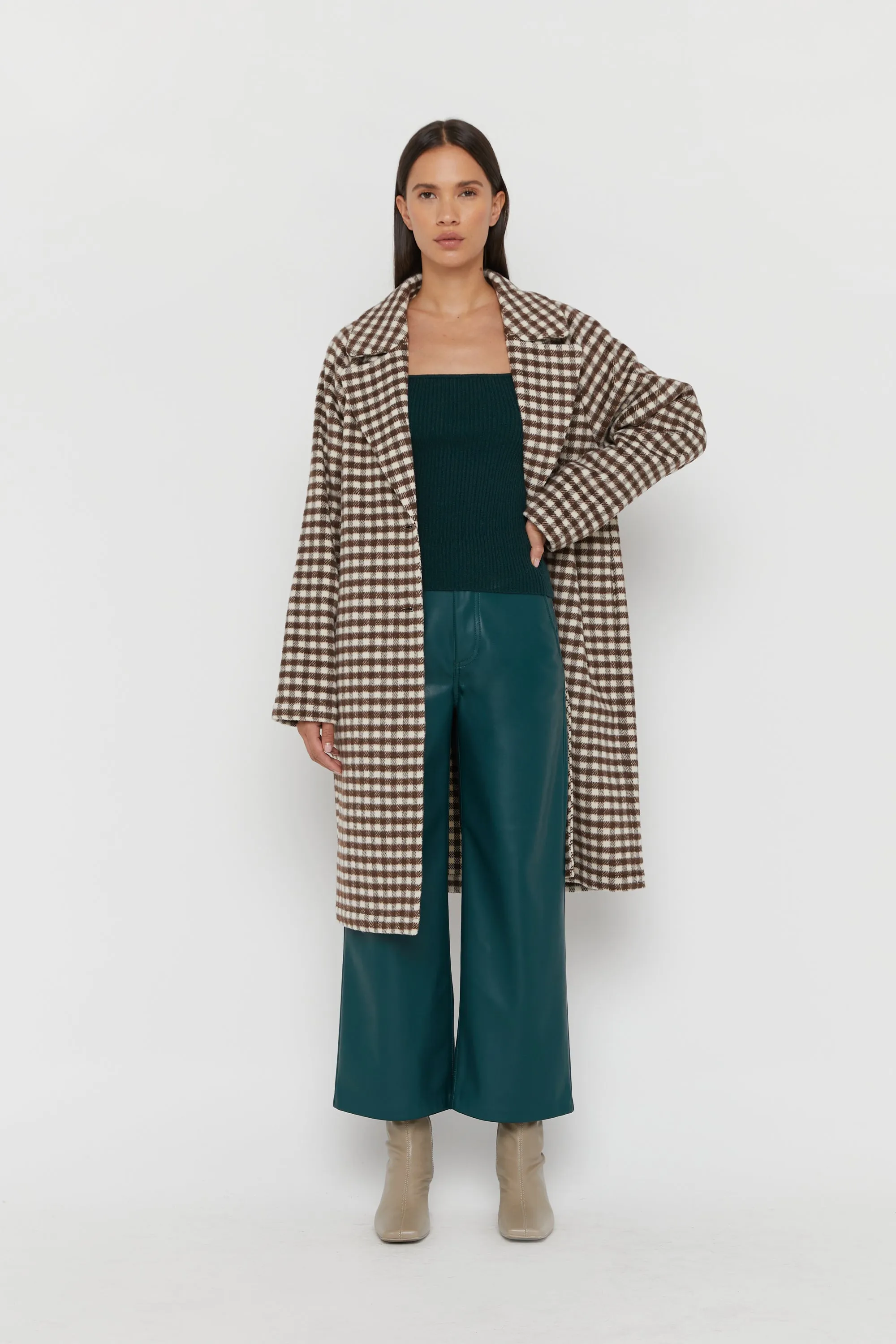 HOUNDSTOOTH COAT