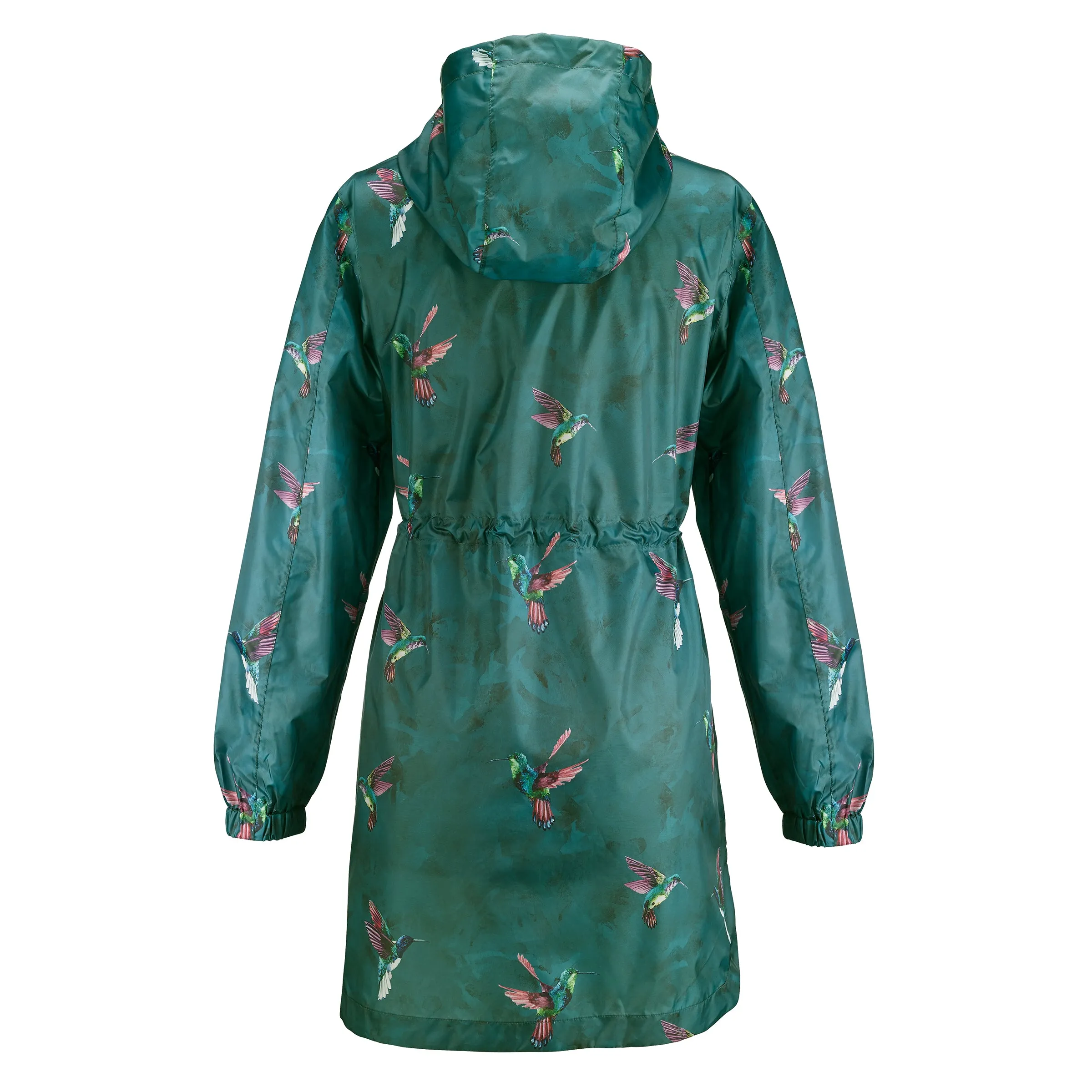 Hummingbirds Soft Shell Raincoat