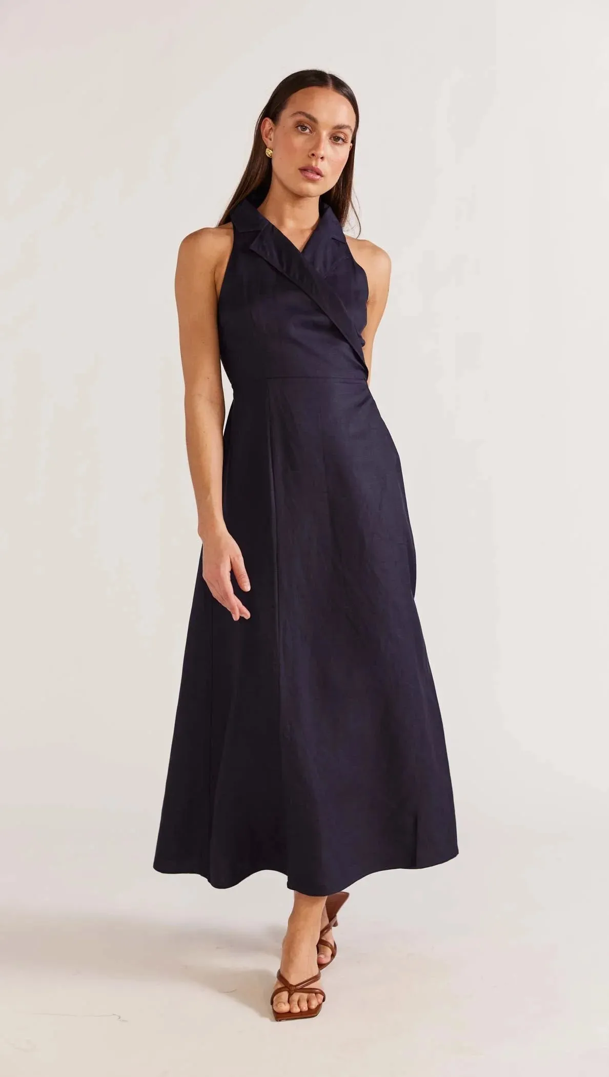 Jori Wrap Midi Dress