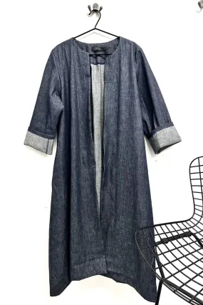 Juney Denim Duster Coat