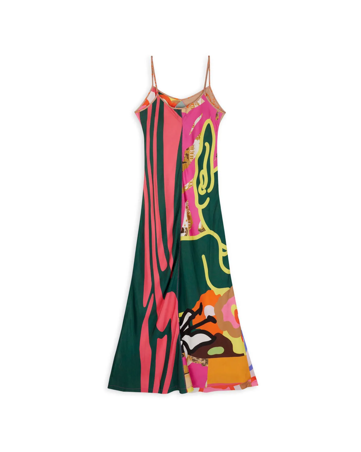 Lindberg Viscose Slip Dress - Multi