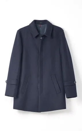 LONG COAT NAVY BLUE