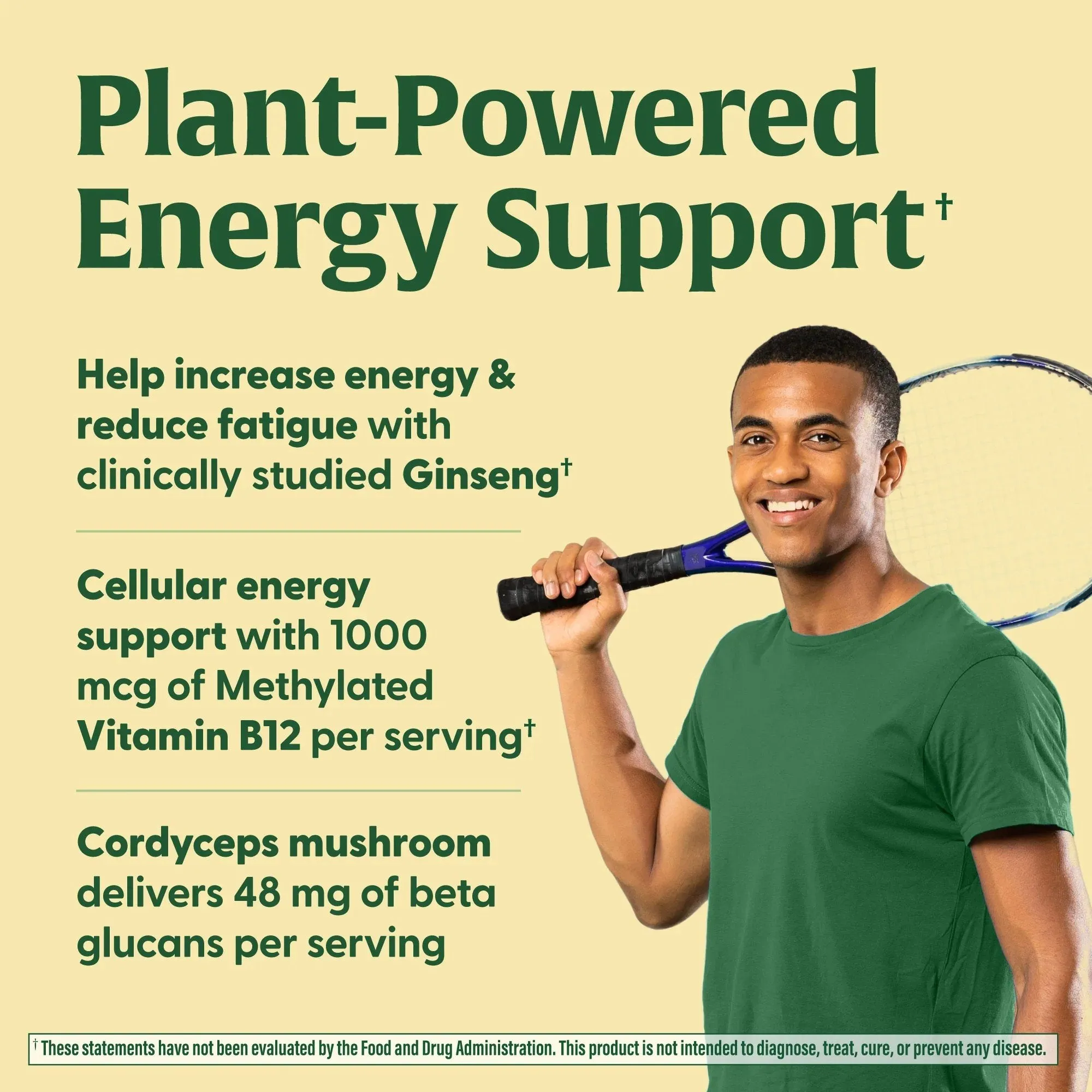 MegaFood Superfood Mushroom Energy Support 60 Capsule