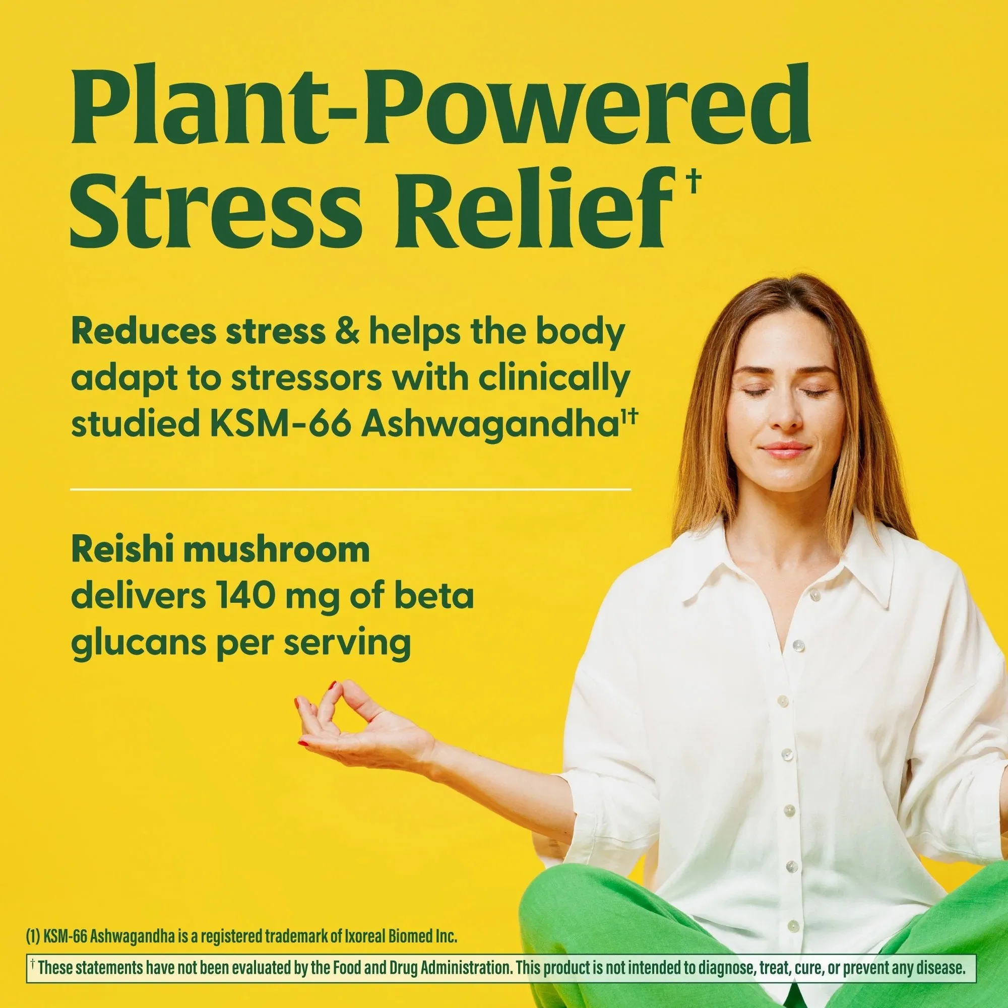 MegaFood Superfood Mushroom Stress Relief 60 Capsule