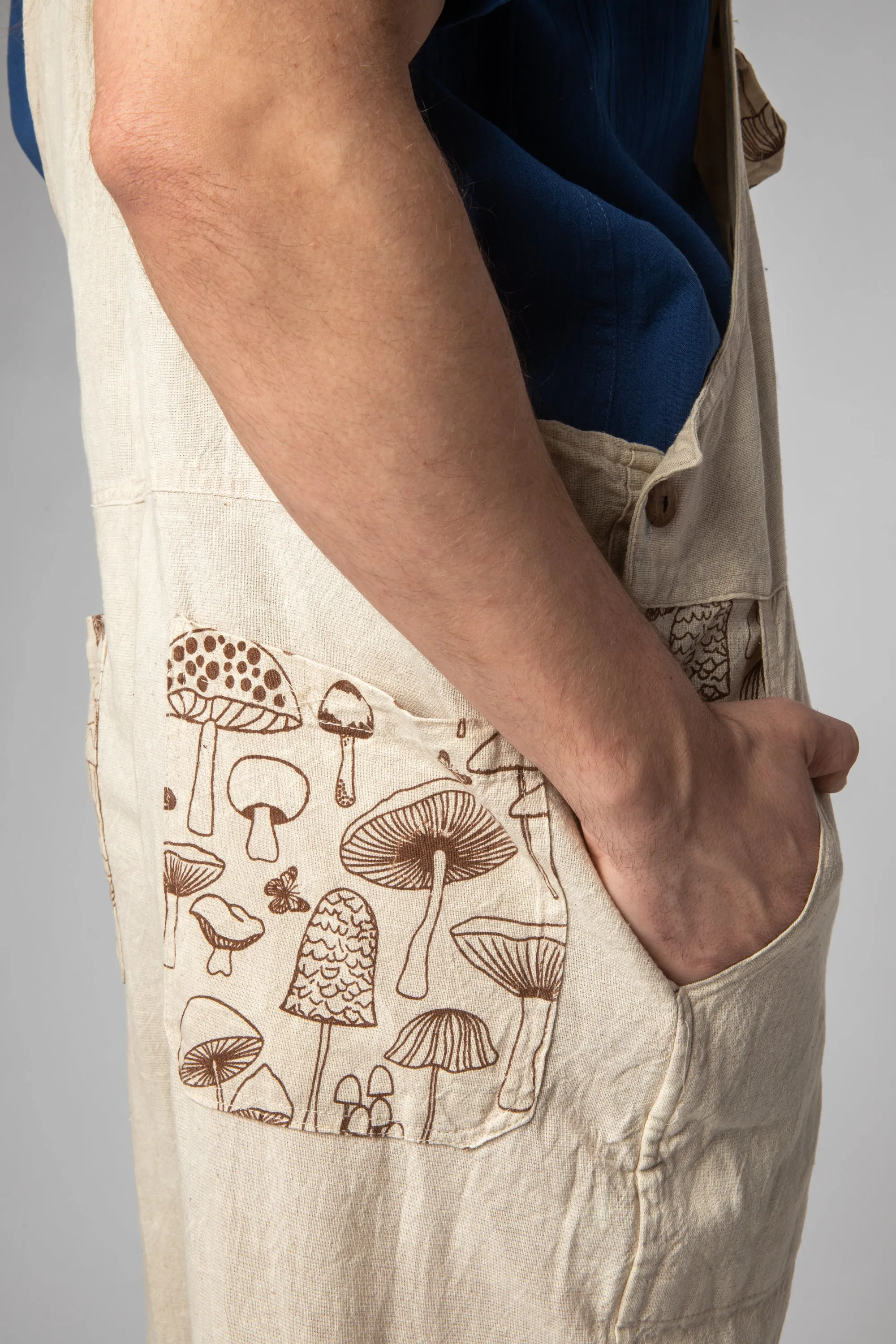 Mens Mushroom Overalls