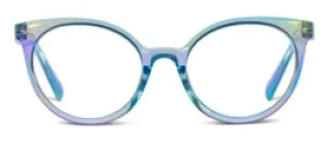 Moonstone Blue Readers Glasses Strength 2.25