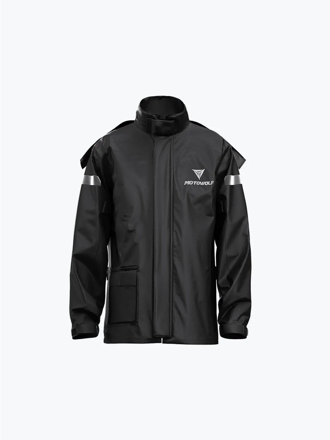 Motowolf Raincoat Black 0401