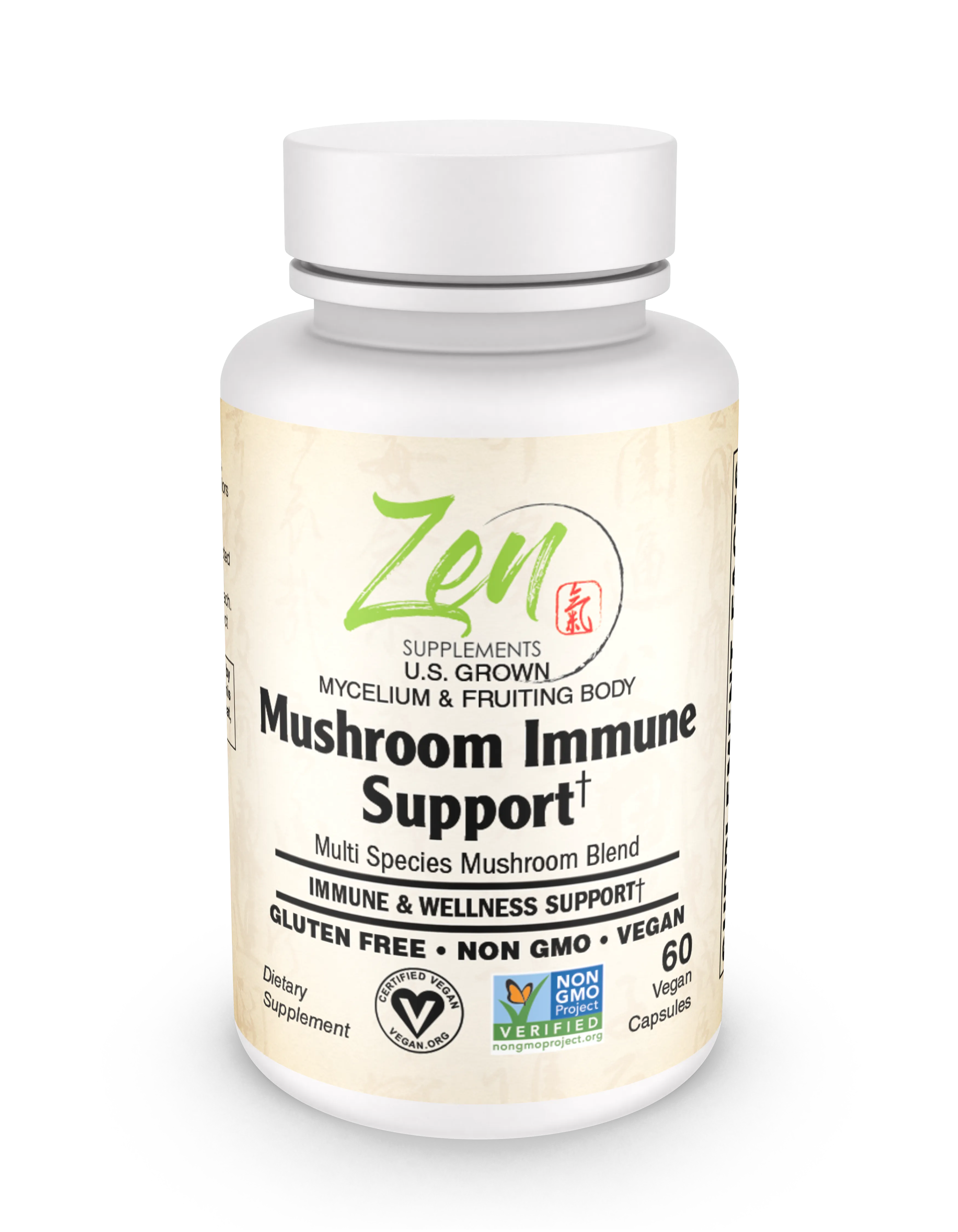 Mushroom Immune Support Supplement 60 Vcaps