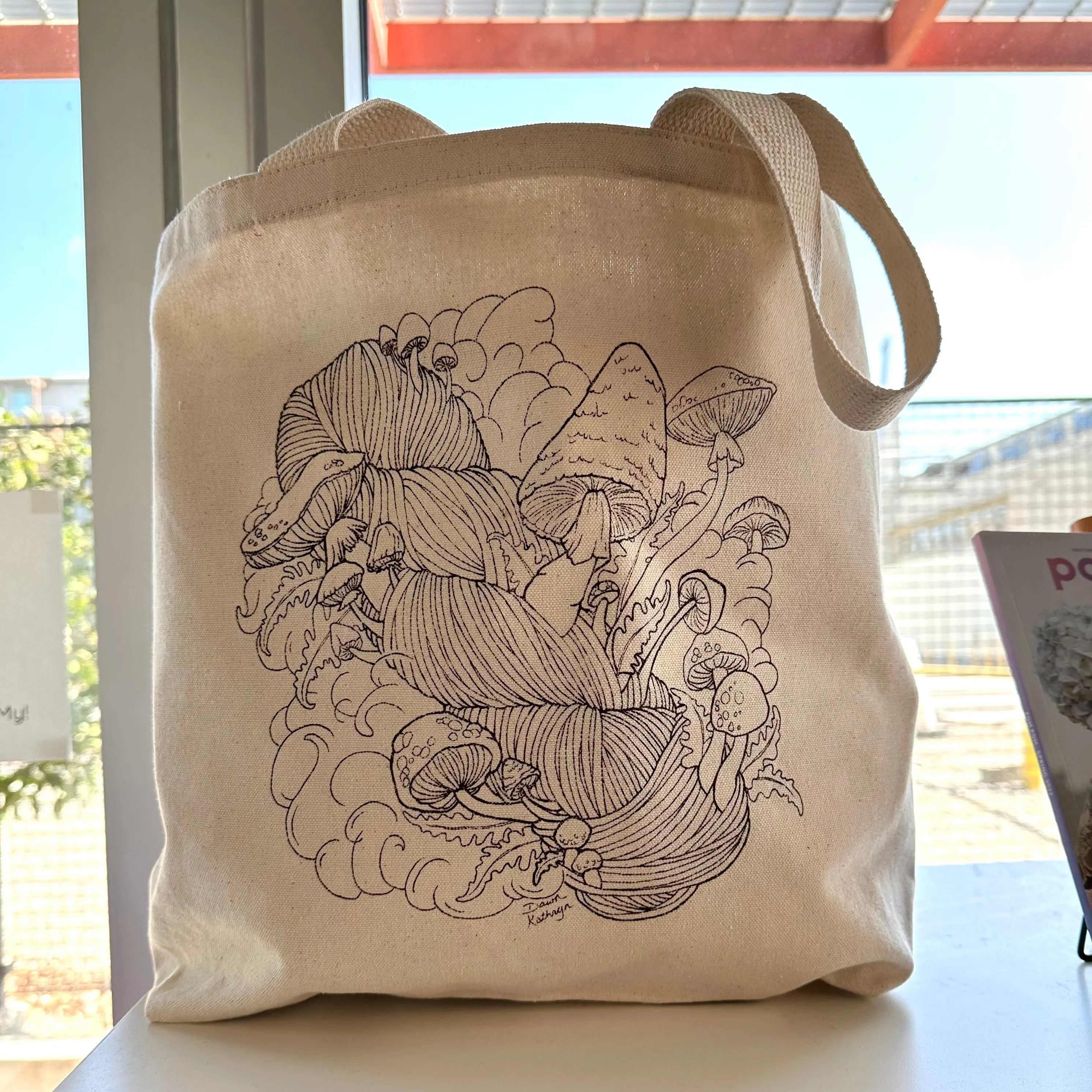 Mushroom Tote Bag