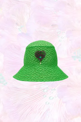 Mycelium Green Bucket Hat