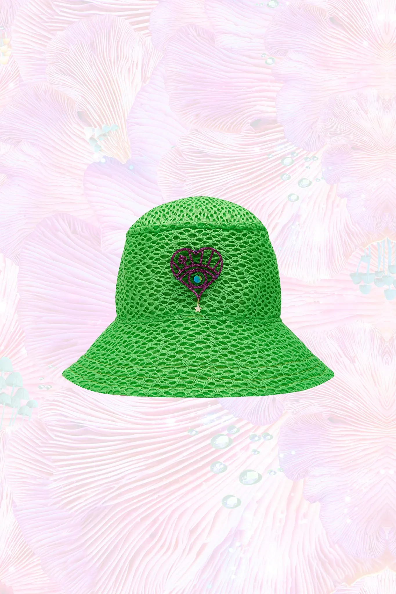 Mycelium Green Bucket Hat