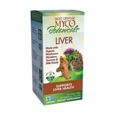 MycoBotanicals® Liver -60 Vegetarian Capsules