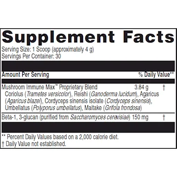 Mycoceutics Immune Max Powder