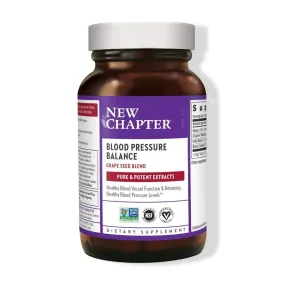 New Chapter Blood Pressure Balance, Grape Seed Blend 60 VegCap