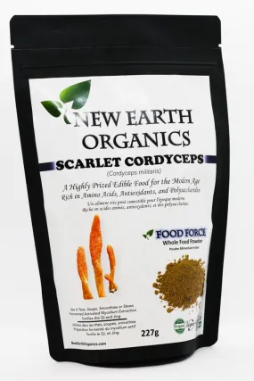 New Earth Organics Scarlet Cordyceps (227g)