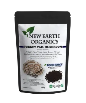 New Earth Organics Turkey Tail Mushroom (112g)