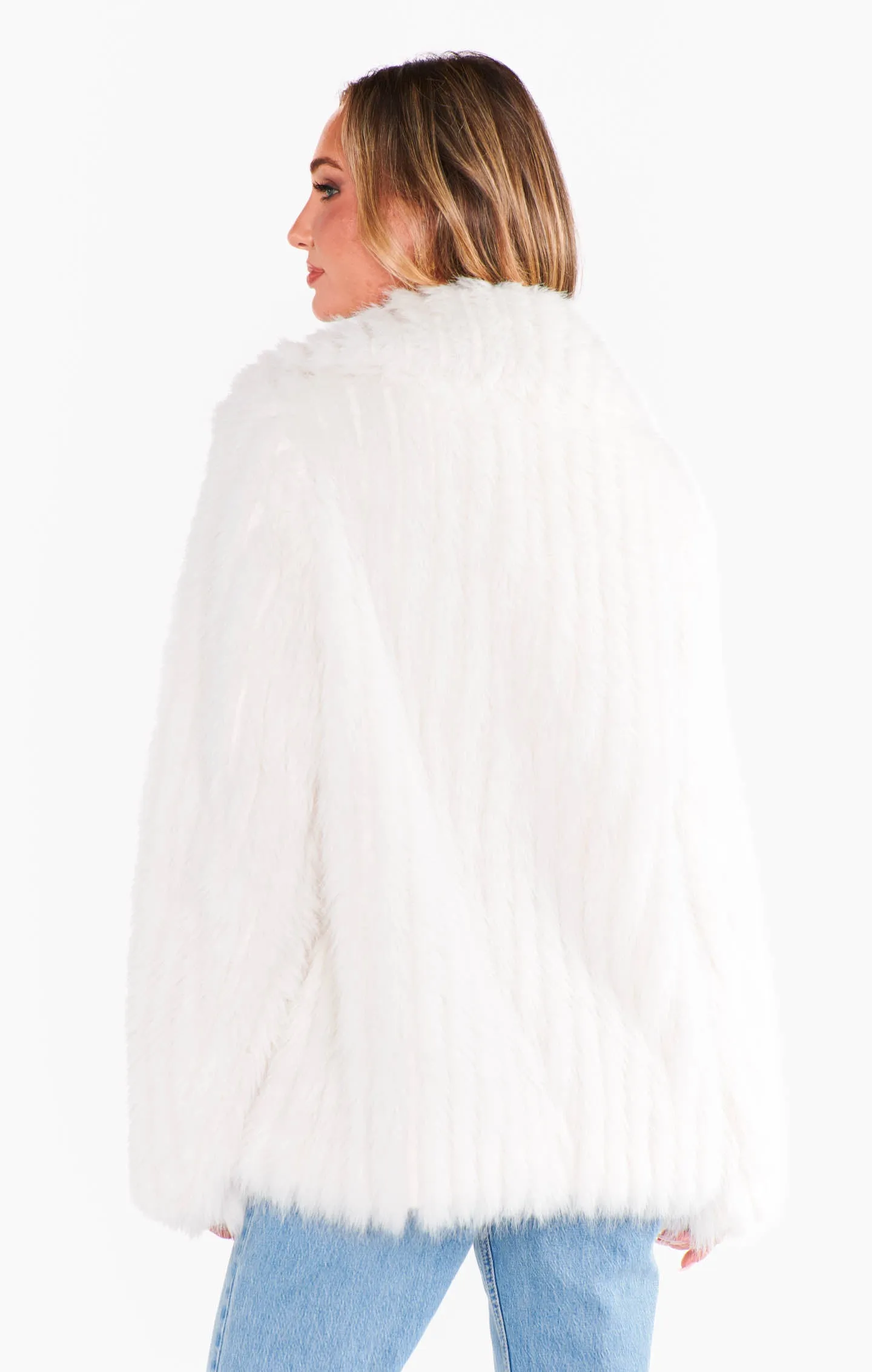 NEW!! Salt Lake Fur Coat by Show Me Your Mumu