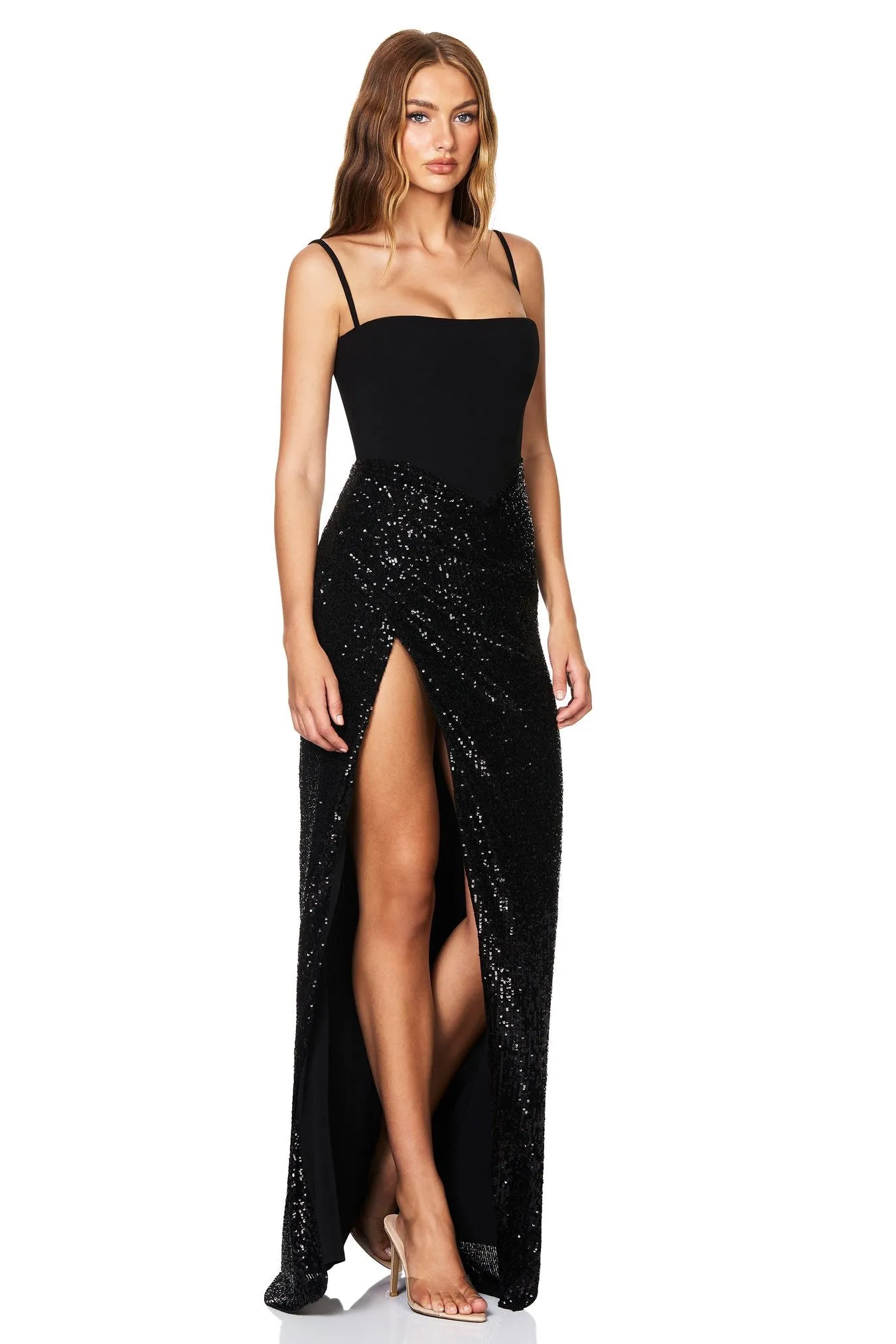 Nookie Monet Gown - Black