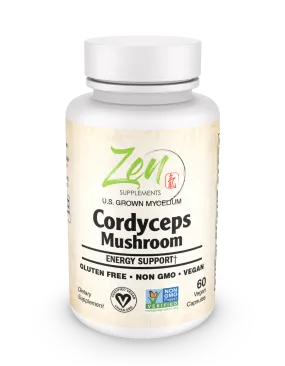 Organic Cordyceps Mushroom Supplement