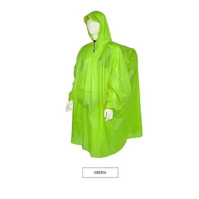 Outdoor Lightweight Silicone Raincoat