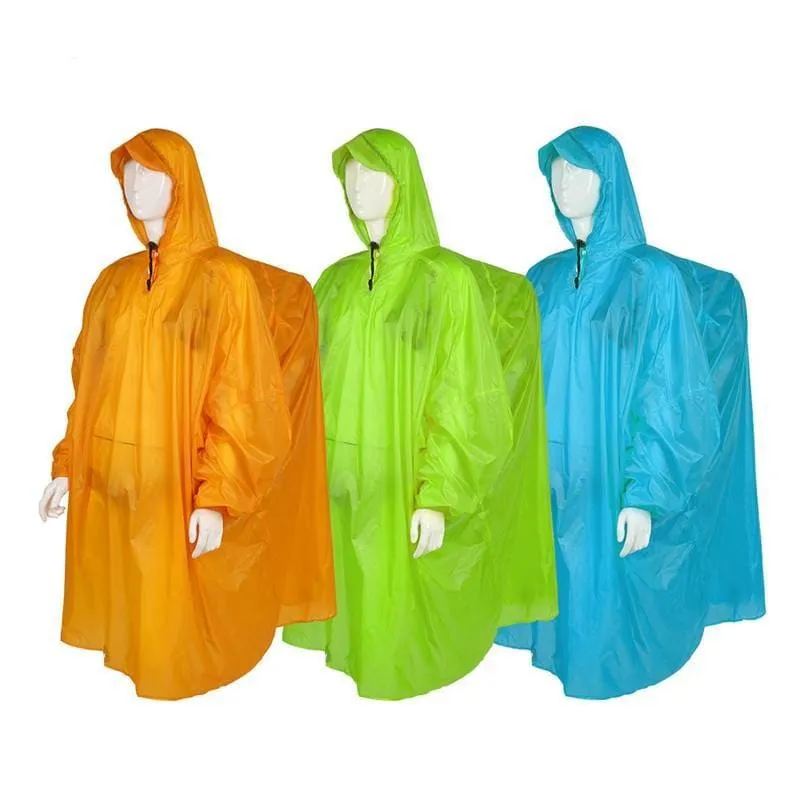 Outdoor Lightweight Silicone Raincoat