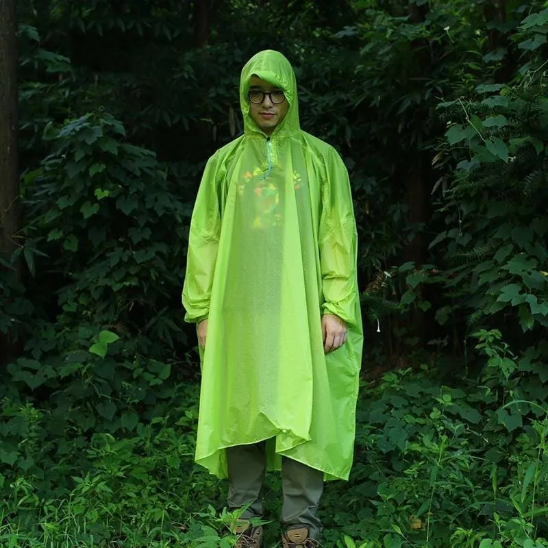 Outdoor Lightweight Silicone Raincoat