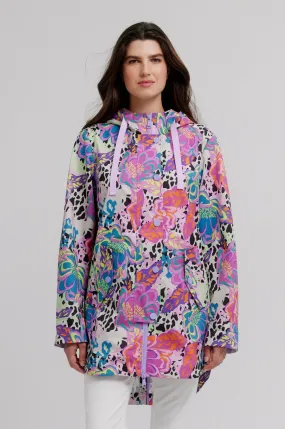 Packable Raincoat W Hi/Lo Hem