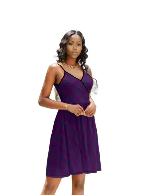 Plaid Women's Elegant Suspender Dress - 5 colors