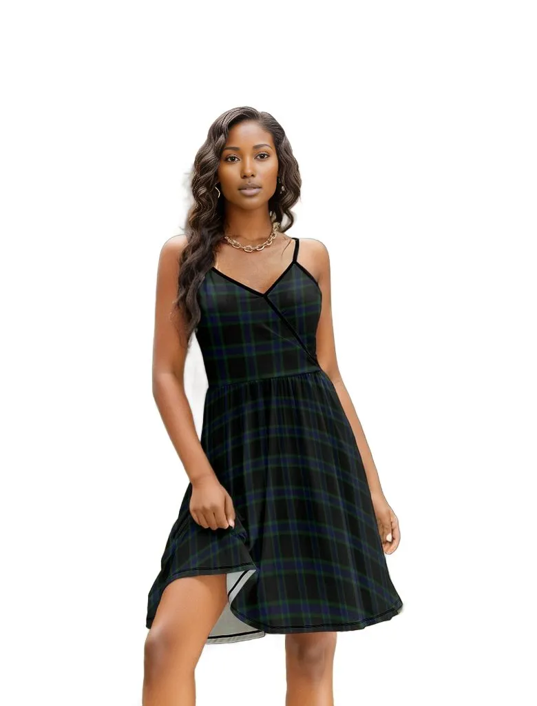 Plaid Women's Elegant Suspender Dress - 5 colors