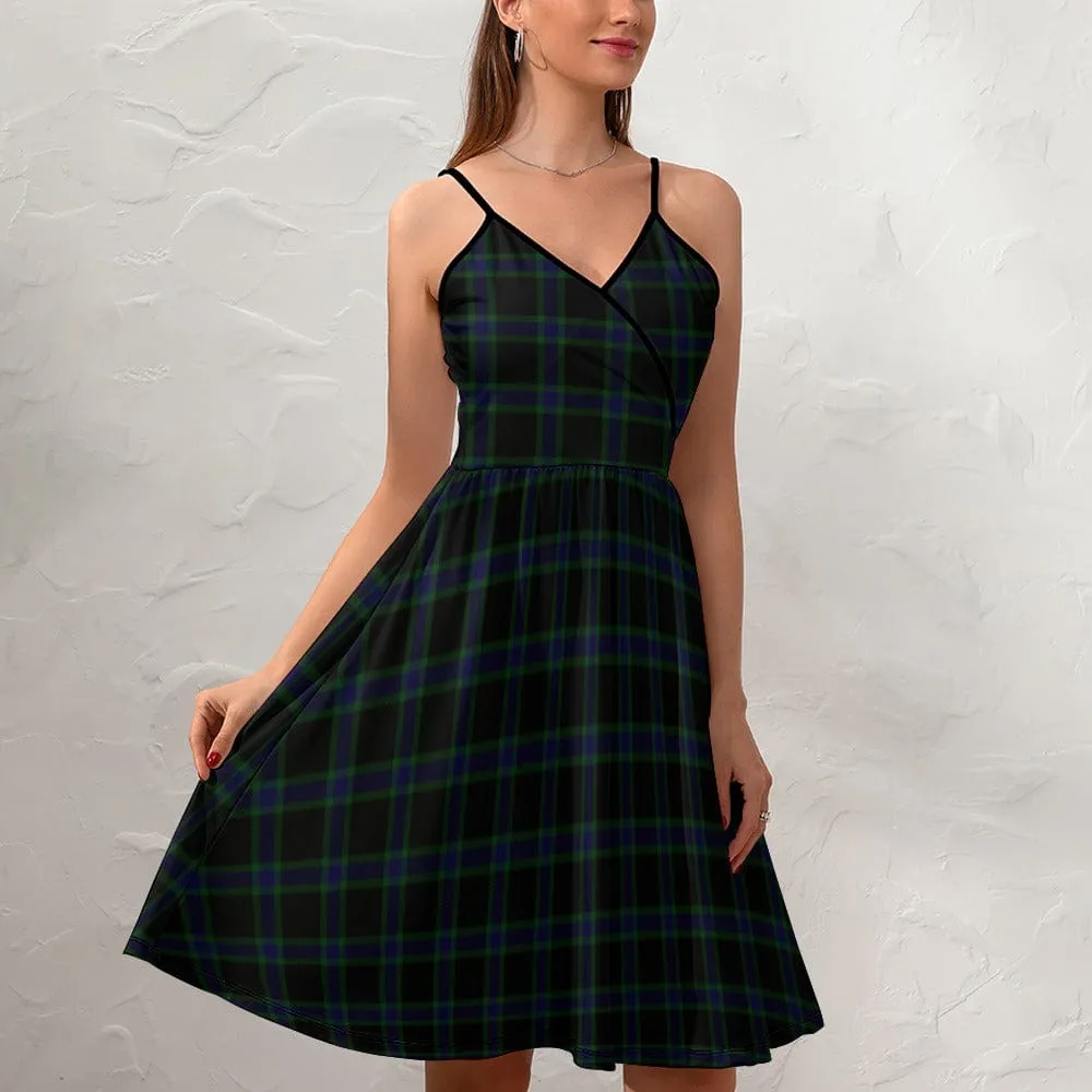 Plaid Women's Elegant Suspender Dress - 5 colors