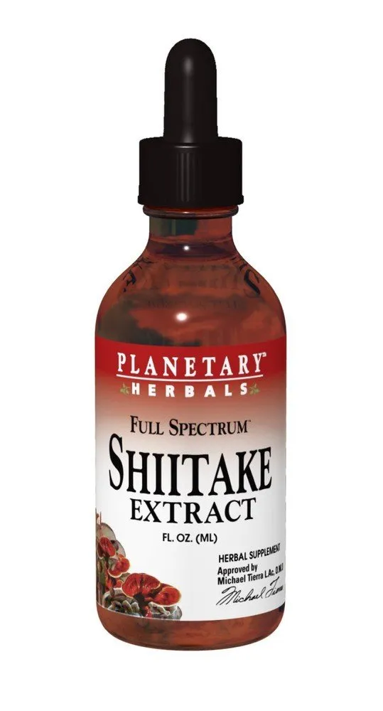 Planetary Herbals Full Spectrum Shiitake Extract 1 oz Liquid