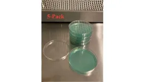 Pre-Poured Sterilized Malt Extract Agar Plates (5-Pack)