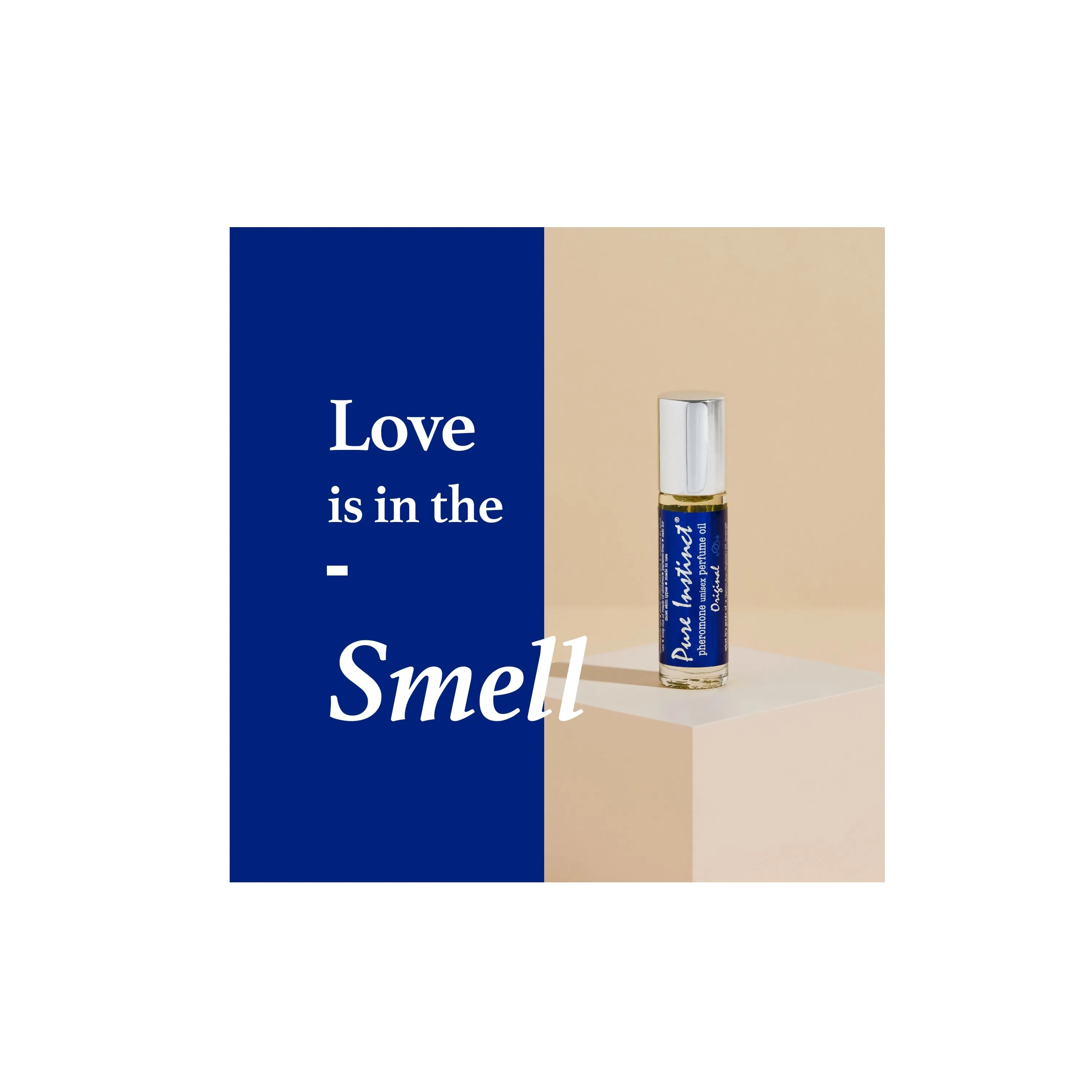 Pure Instinct Roll-On - The Original Pheromone Infused Essential Oil Perfume Cologne - Unisex For Men and Women - TSA Ready