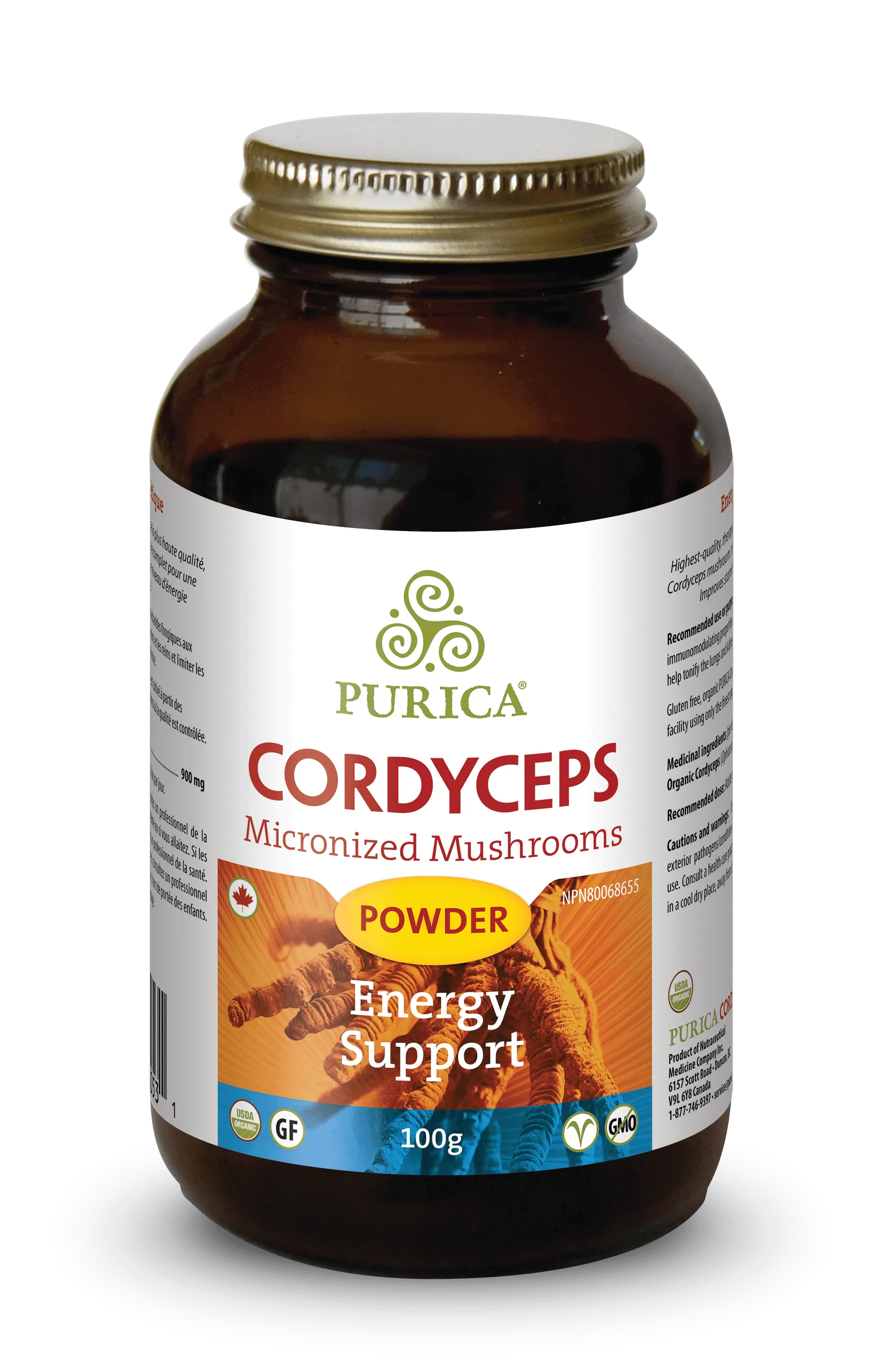 Purica Cordyceps Powder (100g)