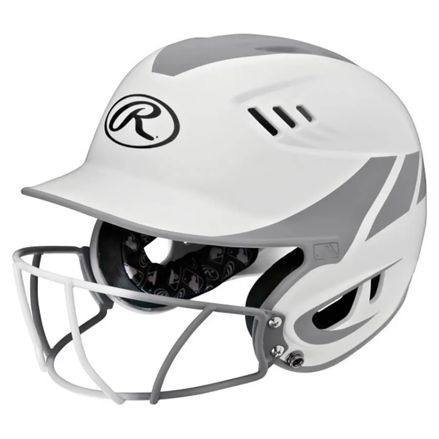 Rawlings Home Velo Softball Helmet With Mask Senior: R16H2FGS