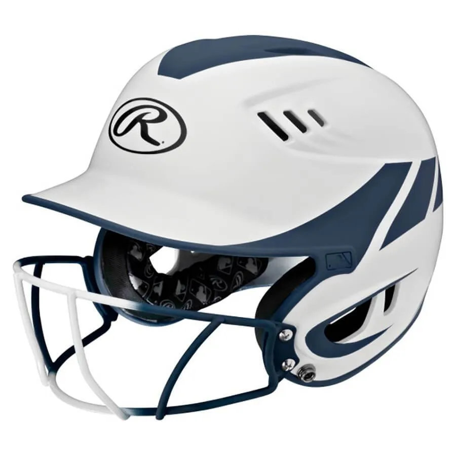 Rawlings Home Velo Softball Helmet With Mask Senior: R16H2FGS