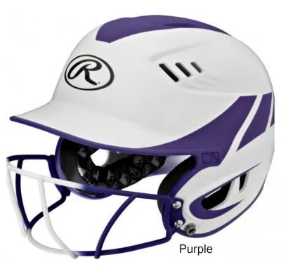 Rawlings Home Velo Softball Helmet With Mask Senior: R16H2FGS