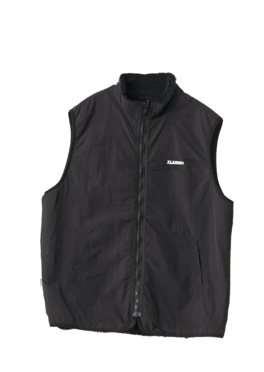 Reversible Sherpa Vest Black