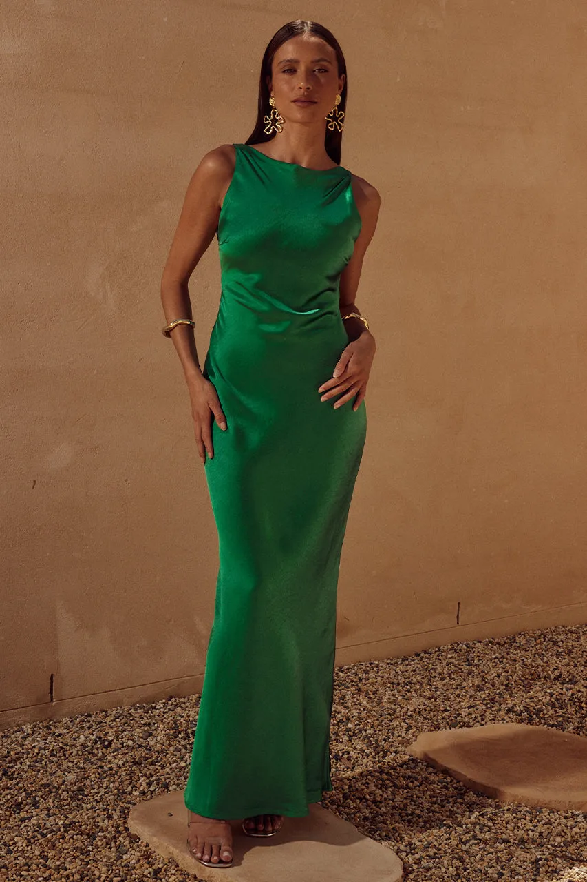 SAMSARA DRESS - EMERALD