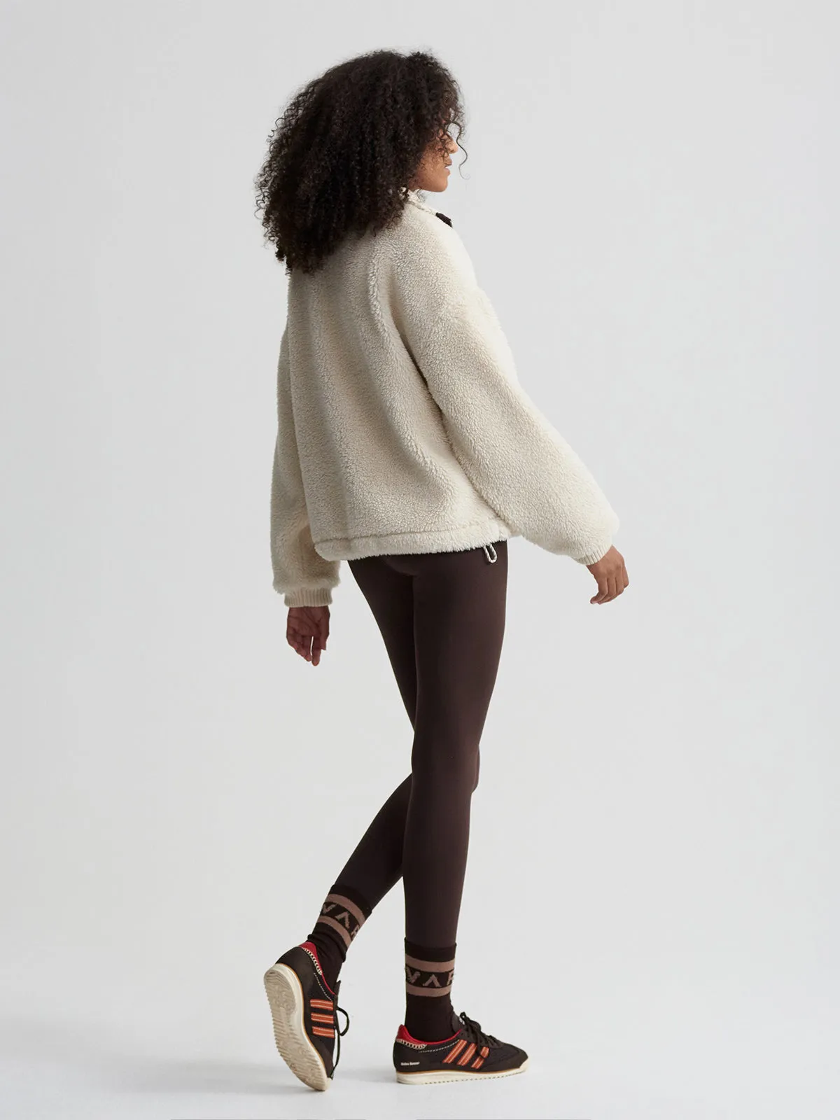 Sandshell / Coffee Bean Lowell Sherpa Jacket