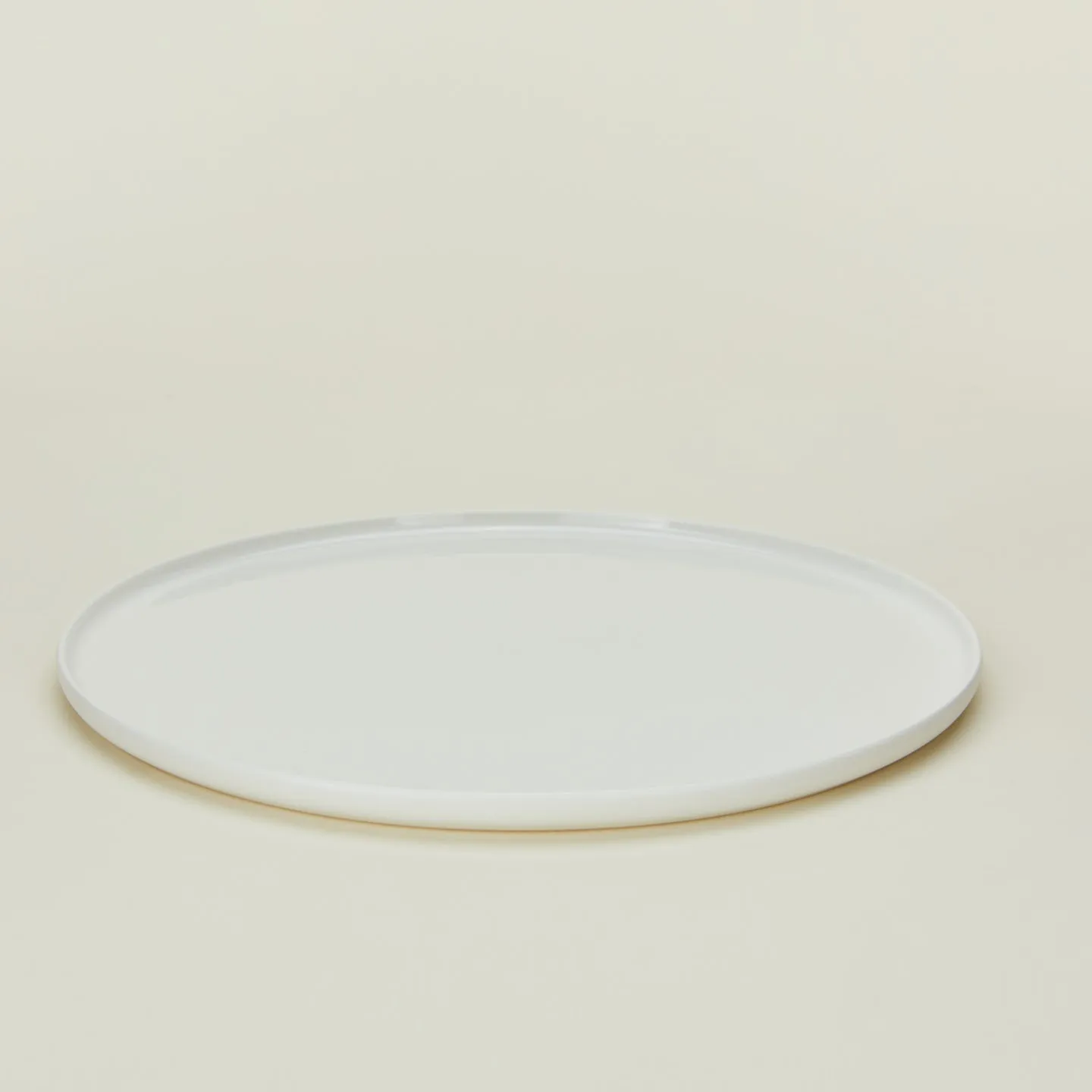 Simple Porcelain Dinner Plate, Set of 4