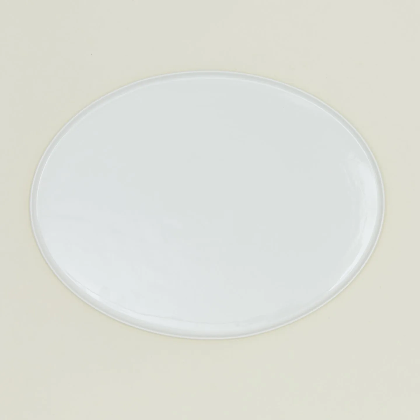 Simple Porcelain Serving Platter