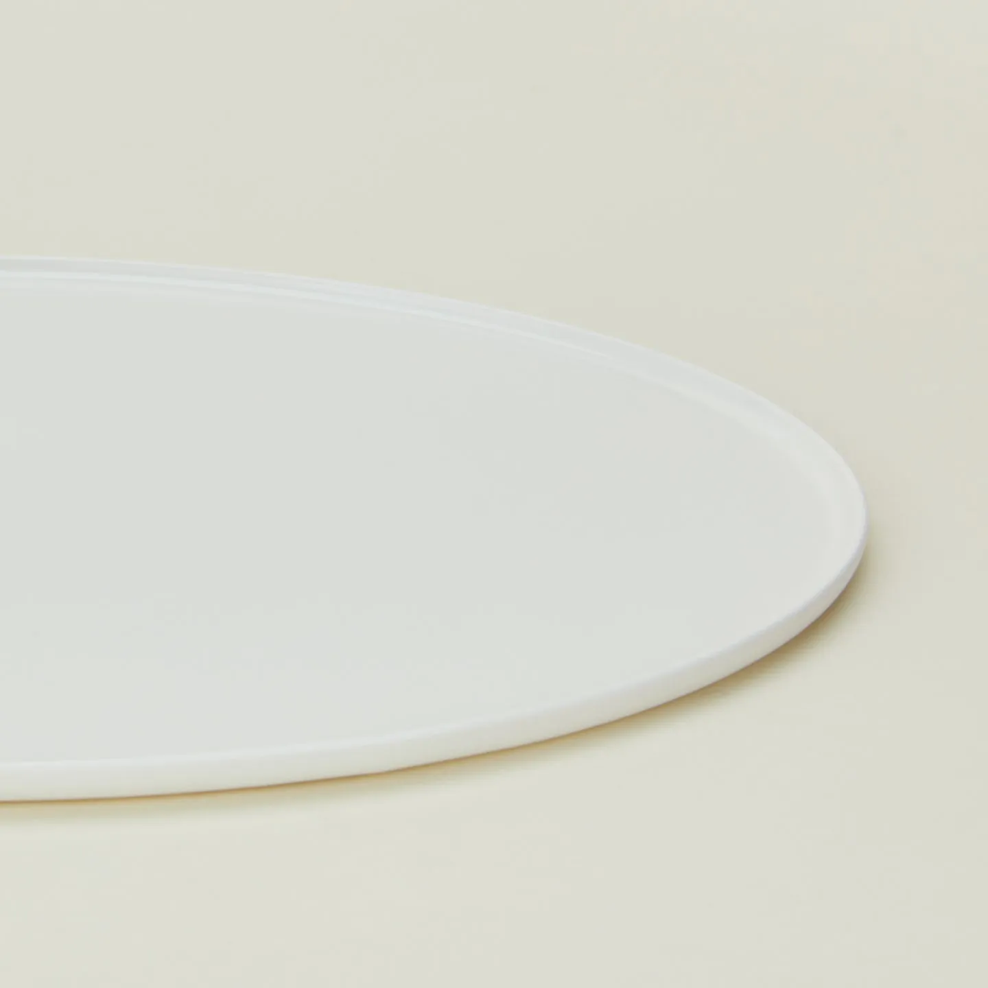 Simple Porcelain Serving Platter